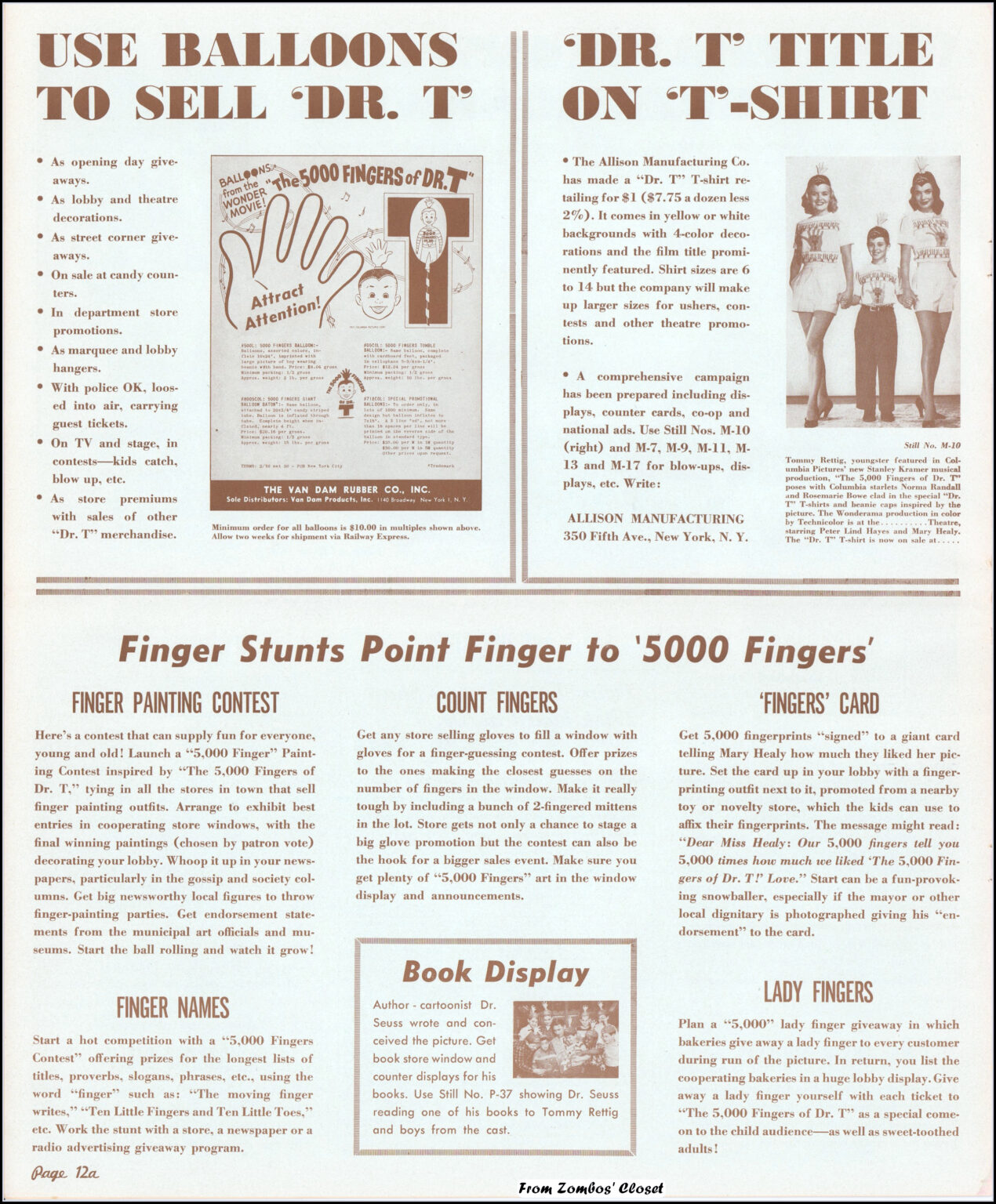 The Dr. T Theatre Kit campaign manual The Dr. T Theatre Kit campaign manual