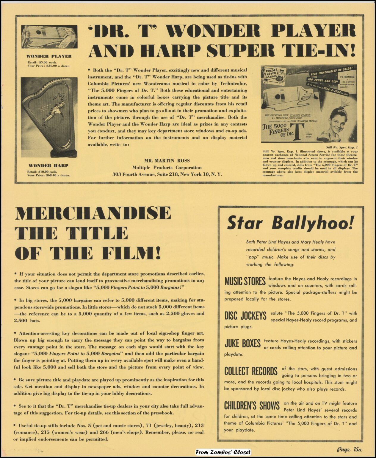 The Dr. T Theatre Kit campaign manual The Dr. T Theatre Kit campaign manual