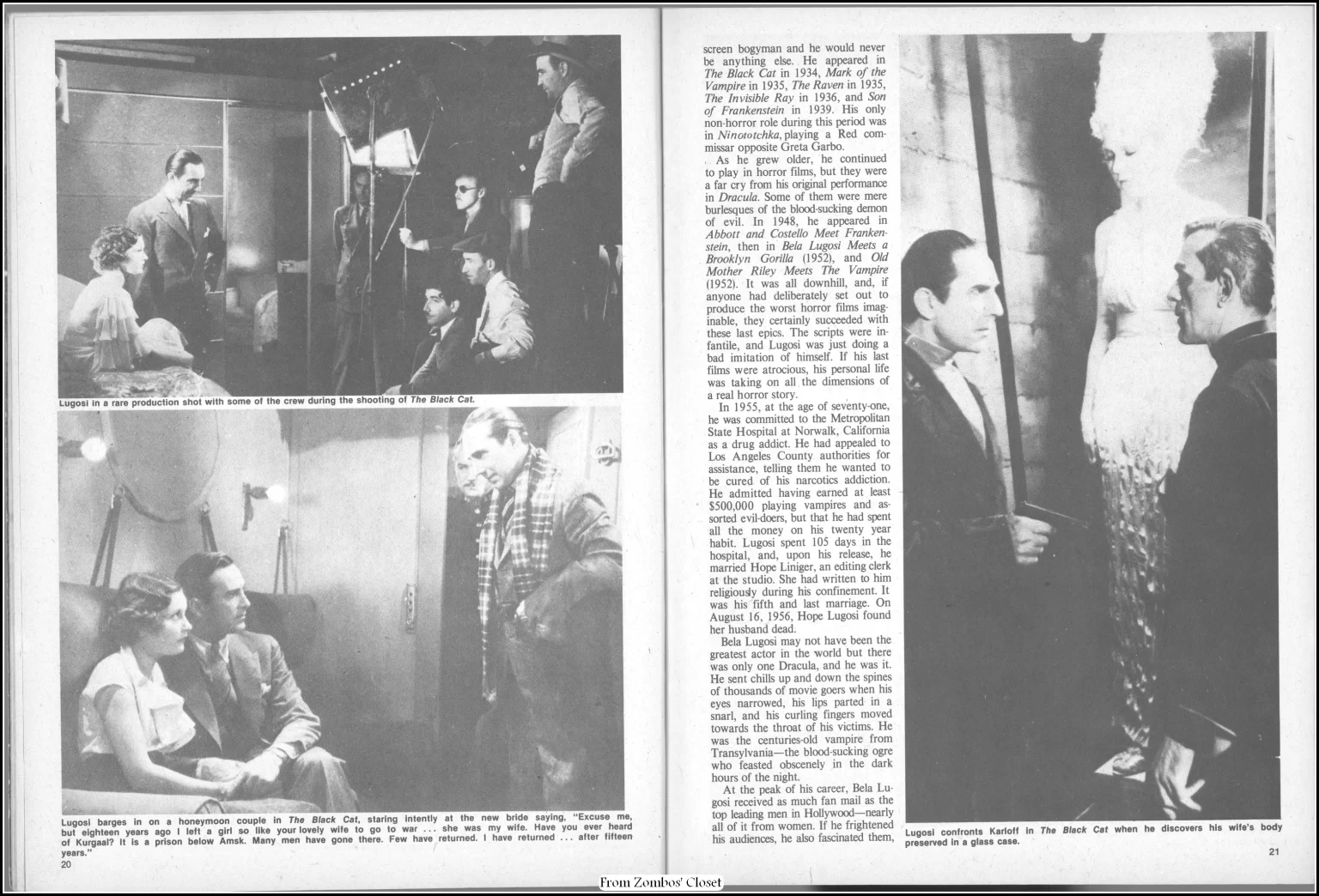 Dracula Classic Magazine, Eerie Publications, 1976 Dracula Classic Magazine, Eerie Publications, 1976
