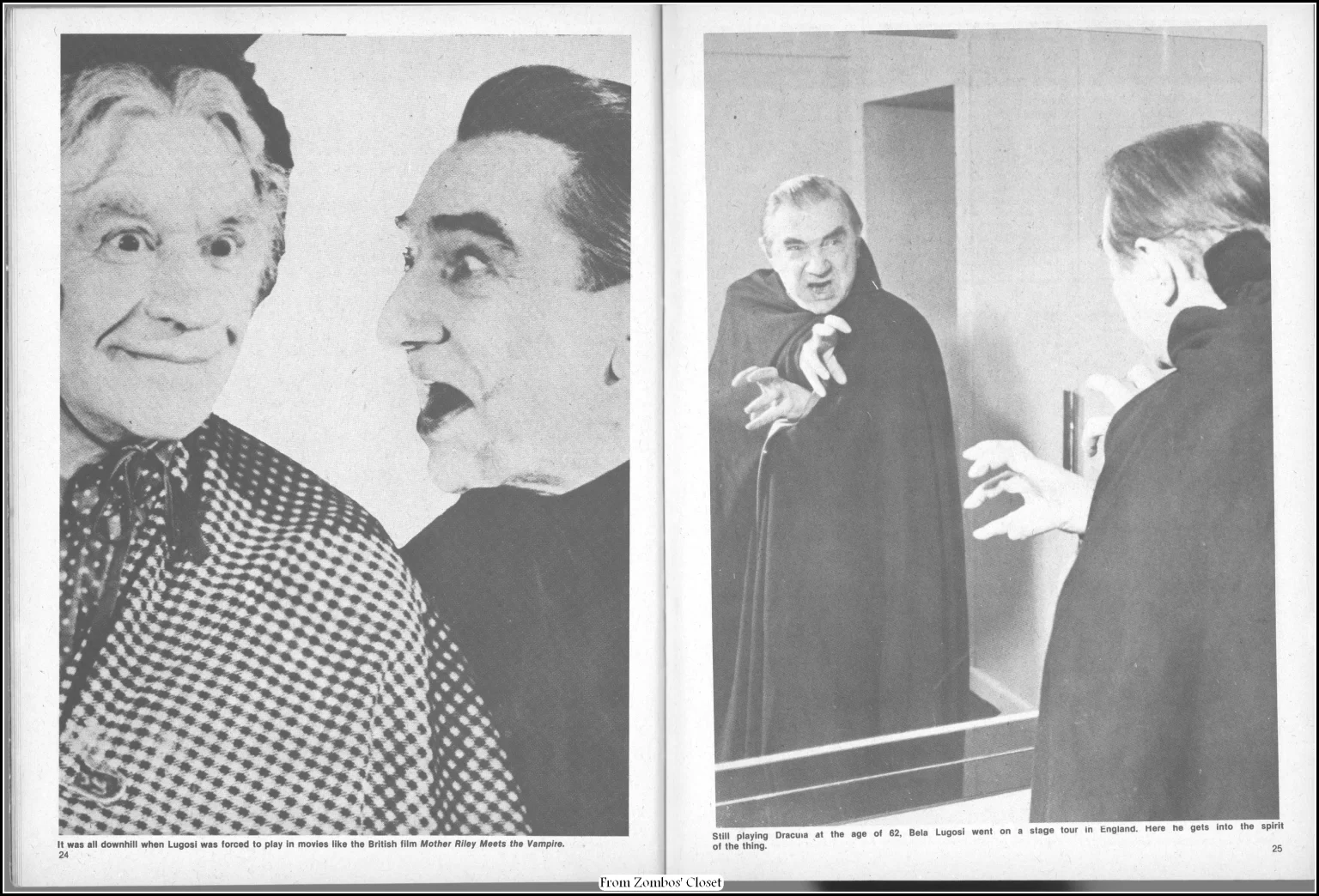 Dracula Classic Magazine, Eerie Publications, 1976 Dracula Classic Magazine, Eerie Publications, 1976