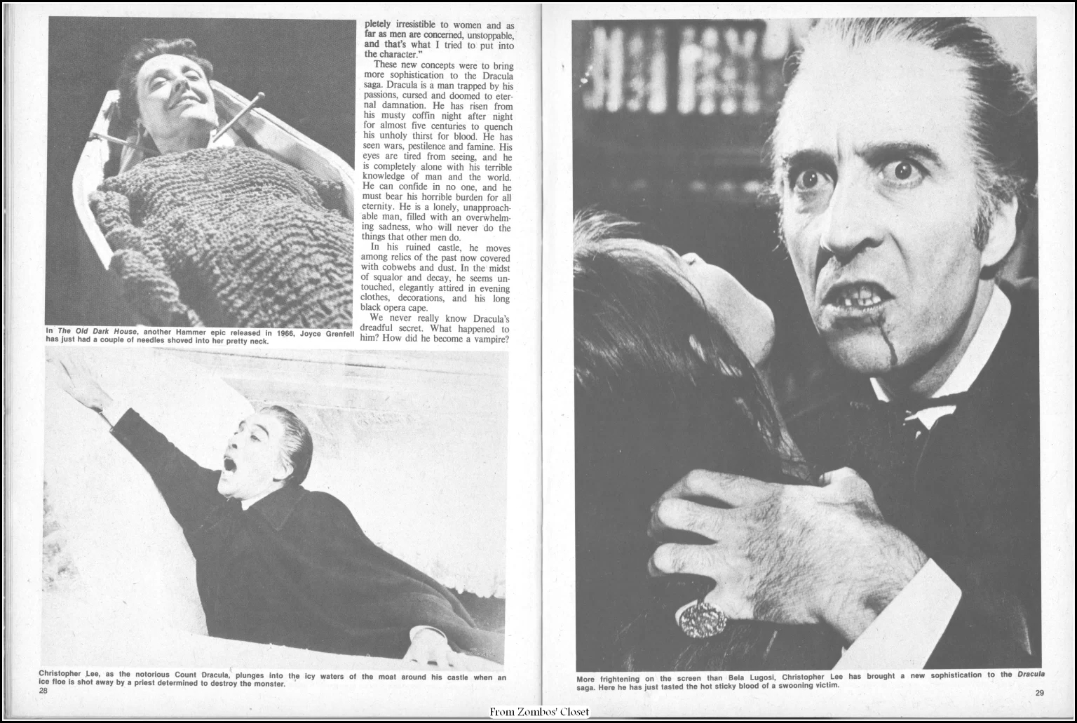 Dracula Classic Magazine, Eerie Publications, 1976 Dracula Classic Magazine, Eerie Publications, 1976