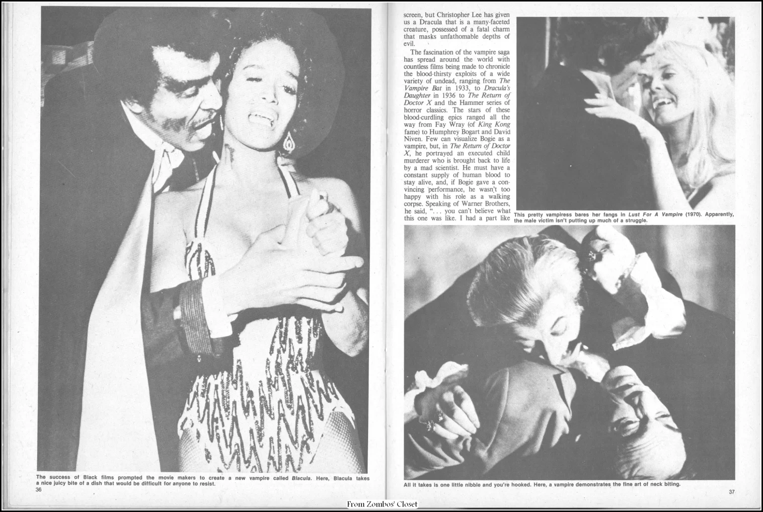 Dracula Classic Magazine, Eerie Publications, 1976