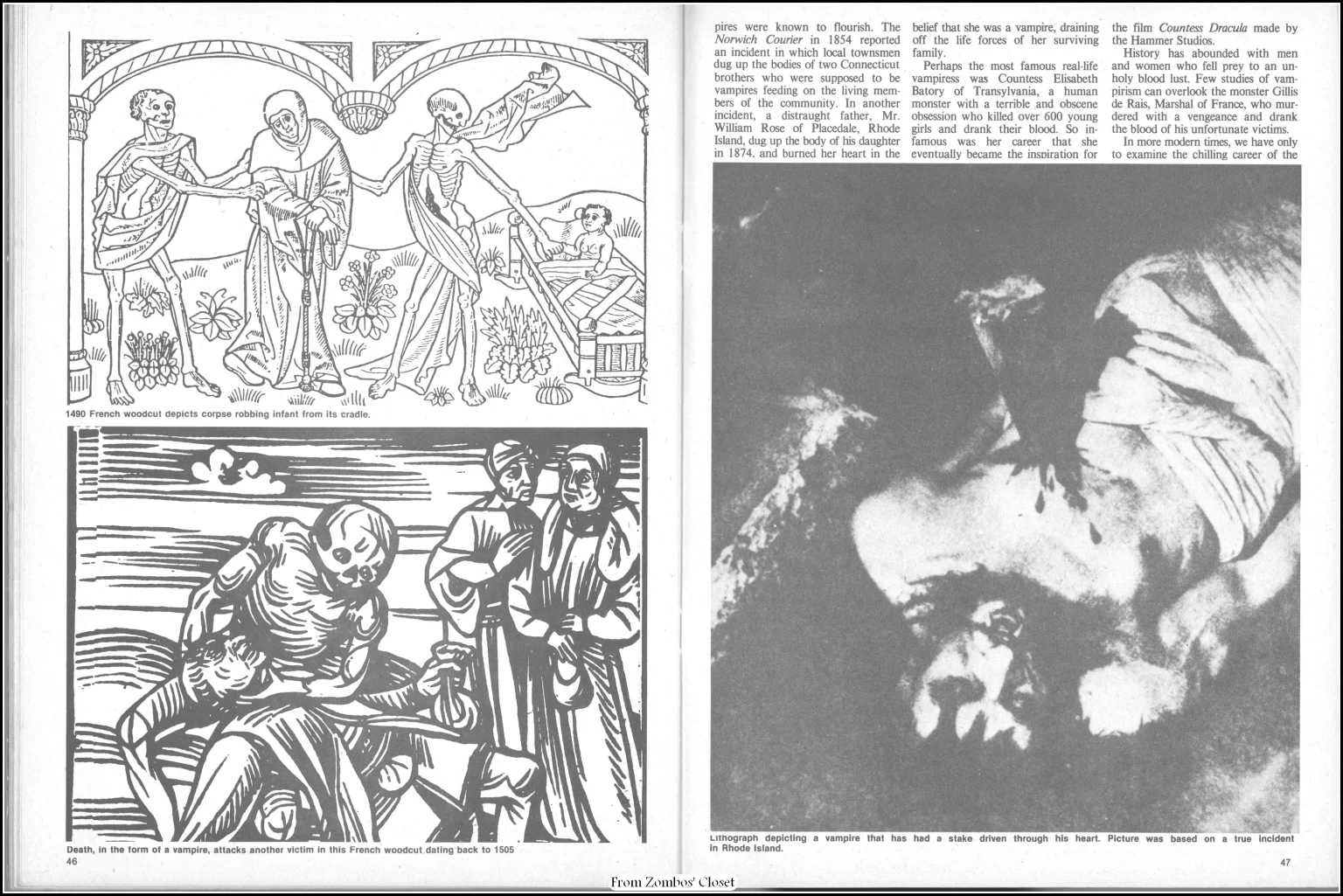 Dracula Classic Magazine, Eerie Publications, 1976 Dracula Classic Magazine, Eerie Publications, 1976