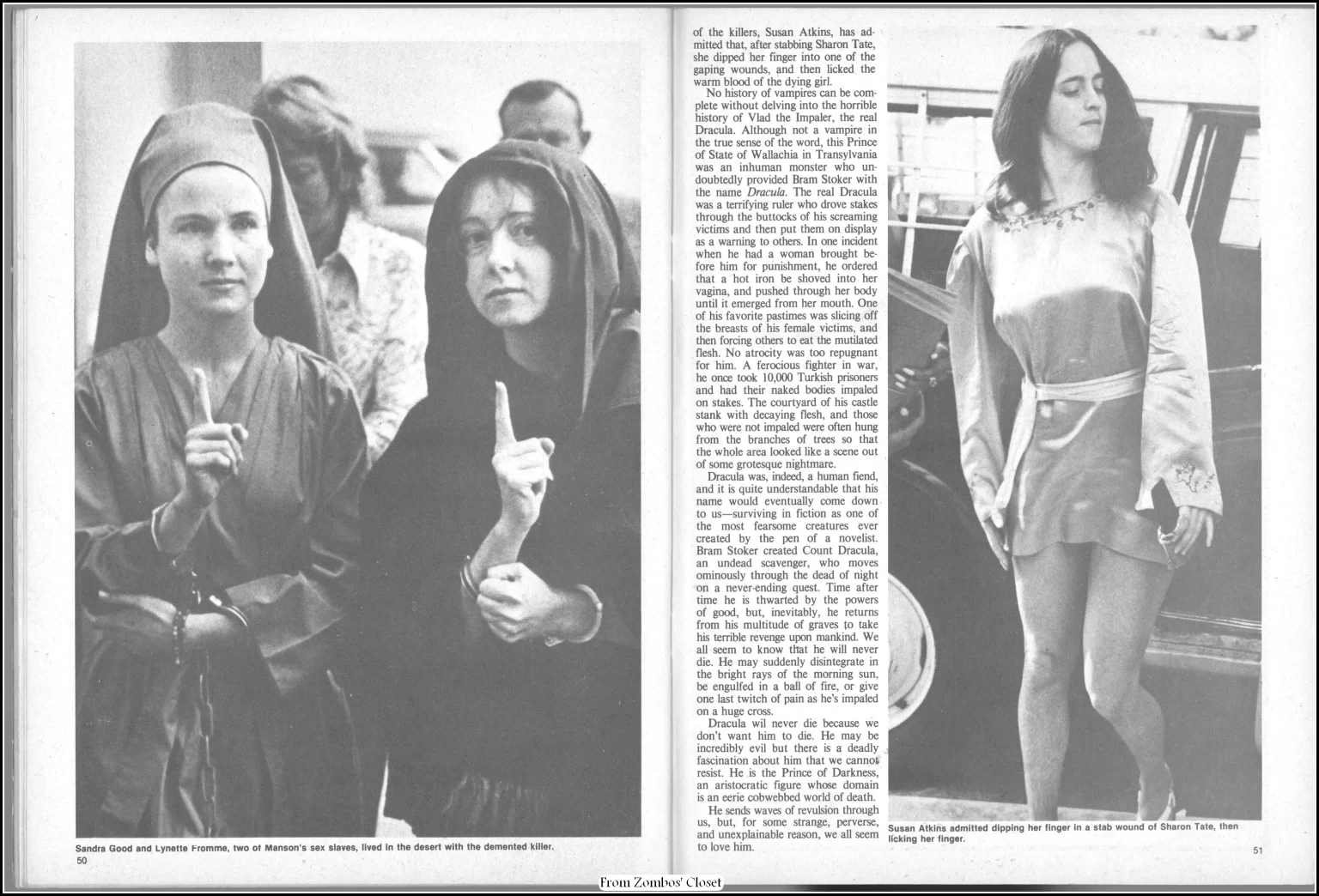 Dracula Classic Magazine, Eerie Publications, 1976 Dracula Classic Magazine, Eerie Publications, 1976