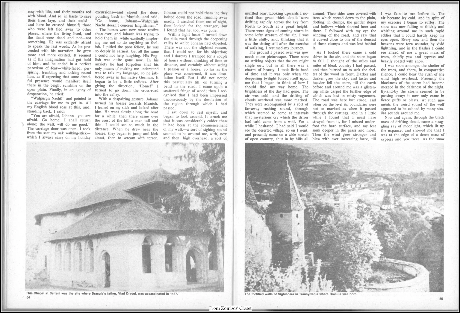 Dracula Classic Magazine, Eerie Publications, 1976 Dracula Classic Magazine, Eerie Publications, 1976
