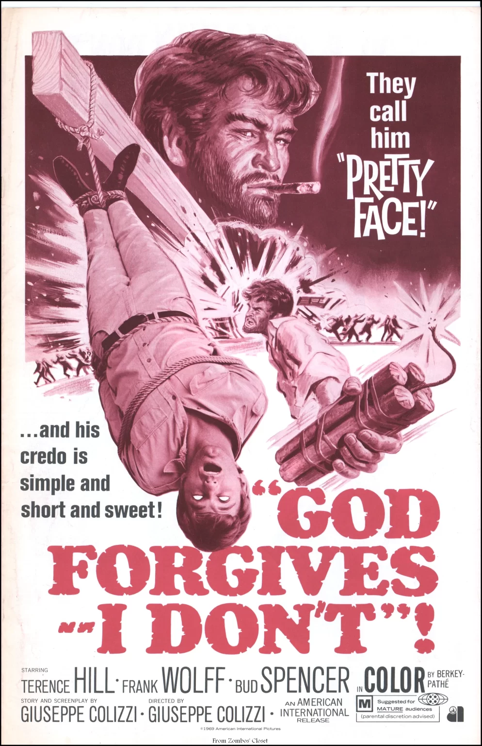 God Forgives...I Don't 1967 movie Pressbook God Forgives...I Don't 1967 movie Pressbook