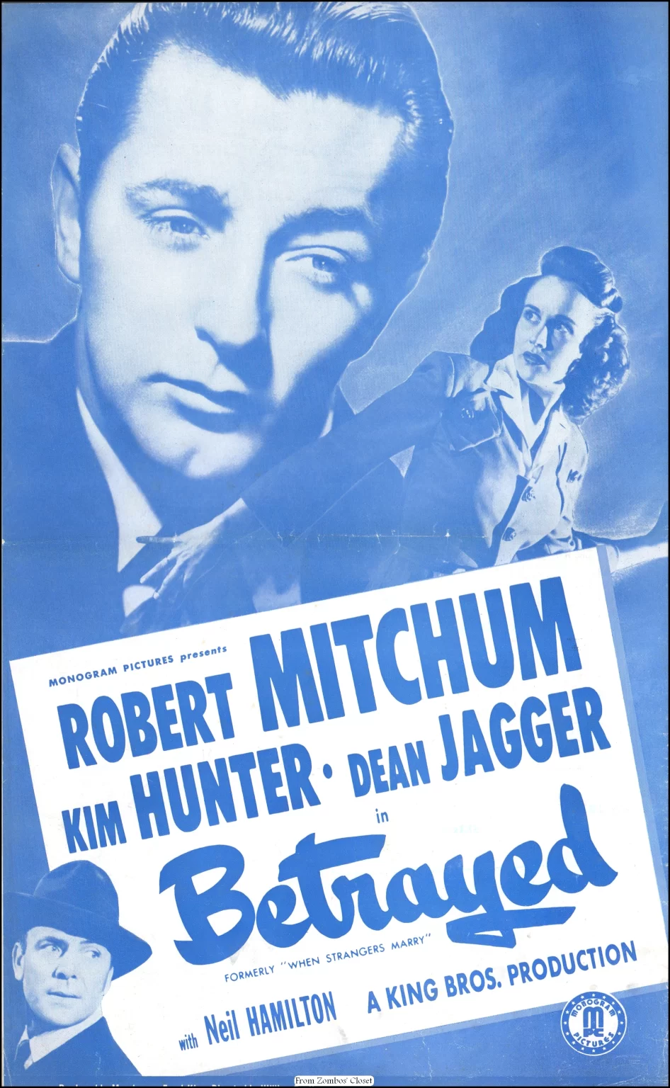 When Strangers Marry 1944 movie pressbook When Strangers Marry 1944 movie pressbook