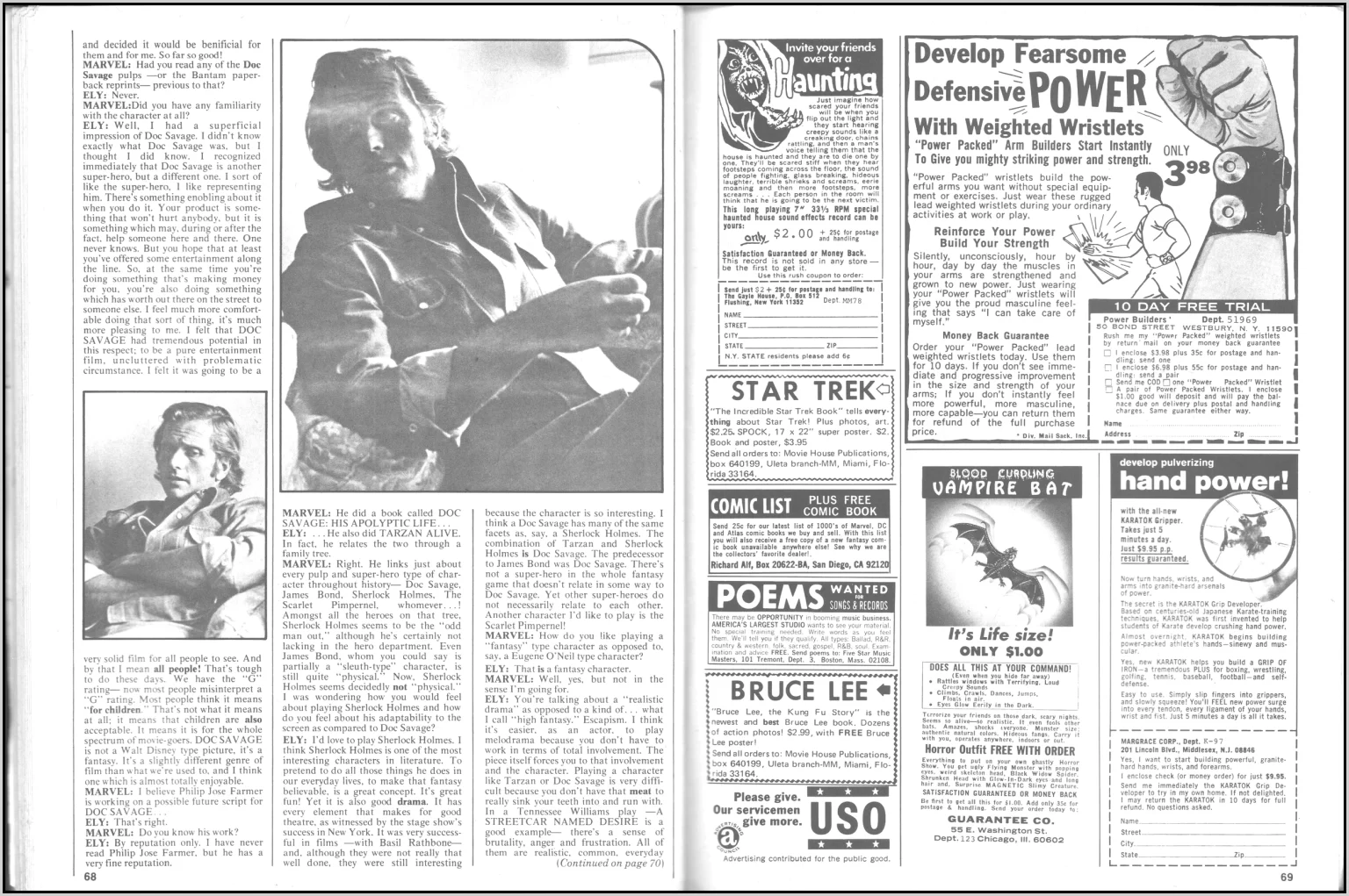 Ron Ely Interview Doc Savage Magazine 2 Ron Ely Interview Doc Savage Magazine 2