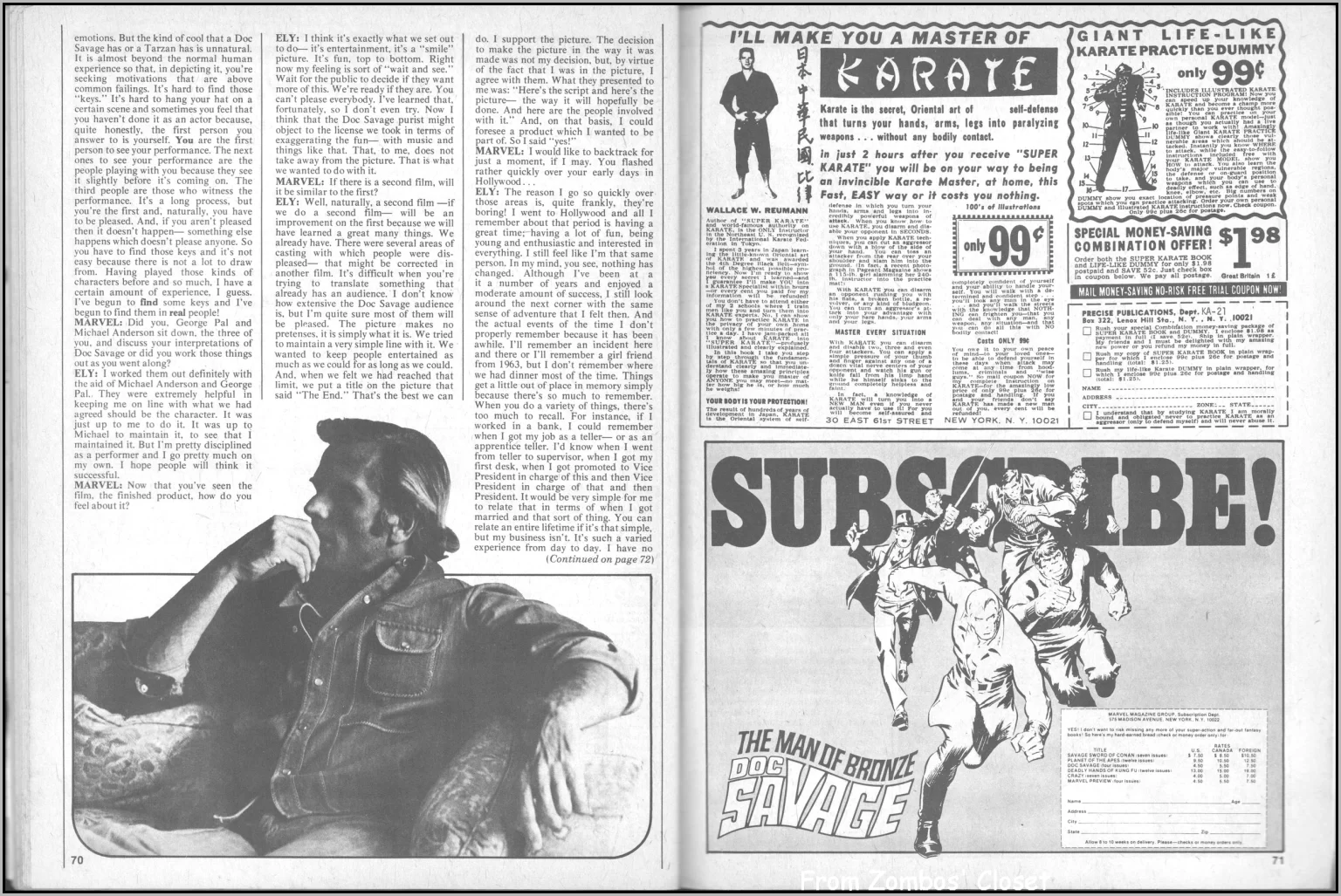 Ron Ely Interview Doc Savage Magazine 2 Ron Ely Interview Doc Savage Magazine 2