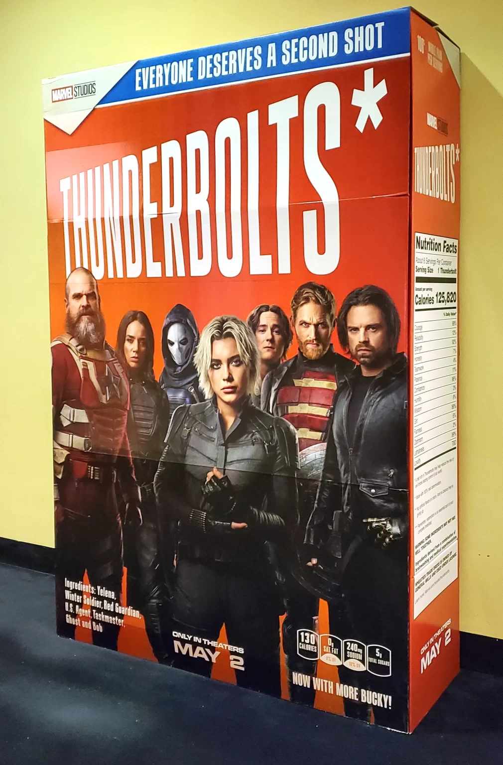 Thunderbolts movie standee Thunderbolts movie standee