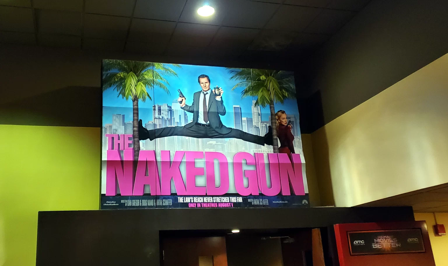 Feakier Friday Standee Naked Gun Standee