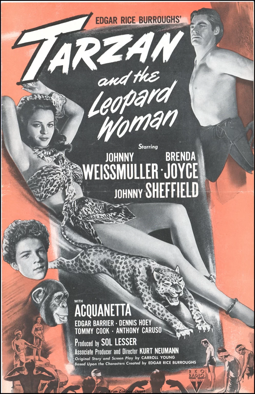 Tarzan and the Leopard Woman 1946 pressbook Tarzan and the Leopard Woman 1946 pressbook