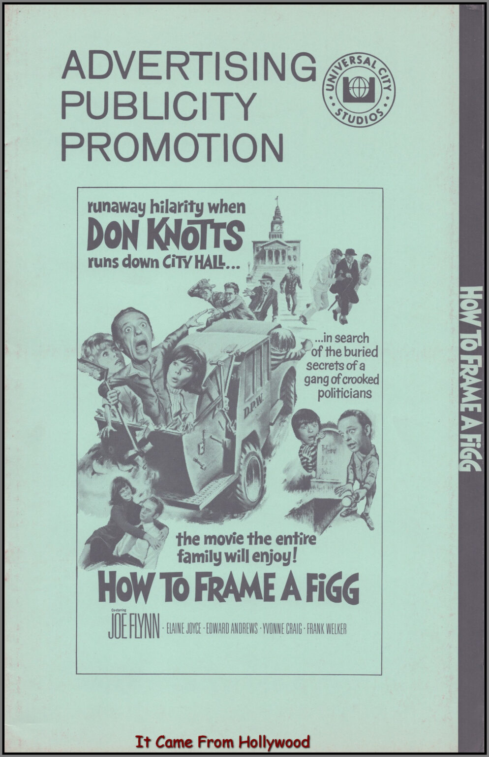 How to Frame a Figg 1971 movie pressbook