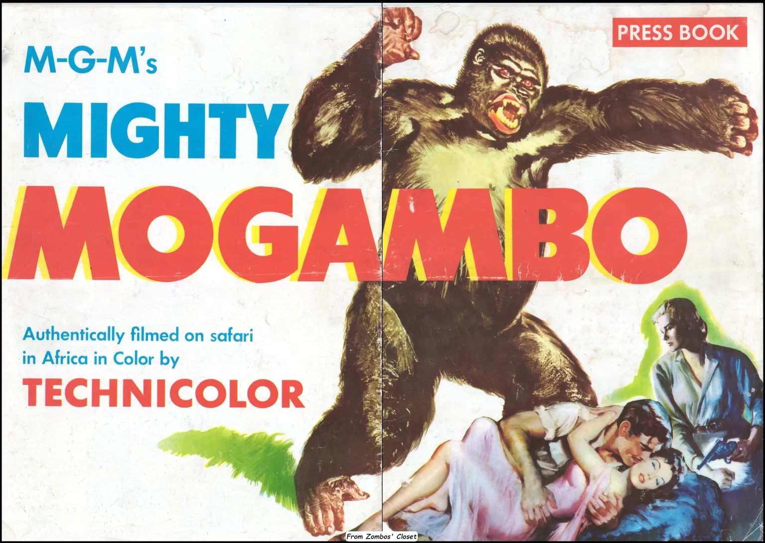 MGM's Mogambo pressbook. MGM's Mogambo pressbook.