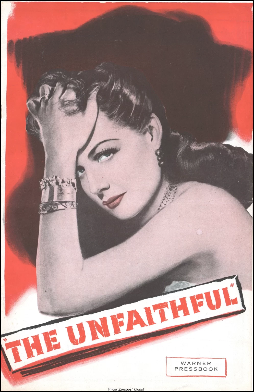 the unfaithful 1947 movie pressbook the unfaithful 1947 movie pressbook