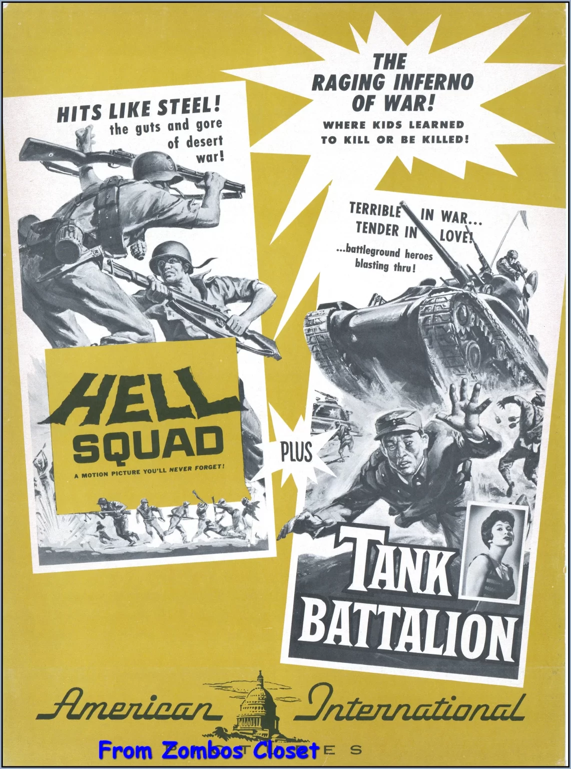 Hell Squad Tank Battalion pressbook