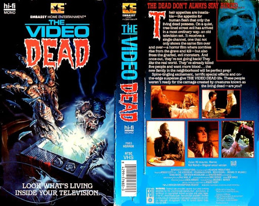 The Video Dead cassette cover.