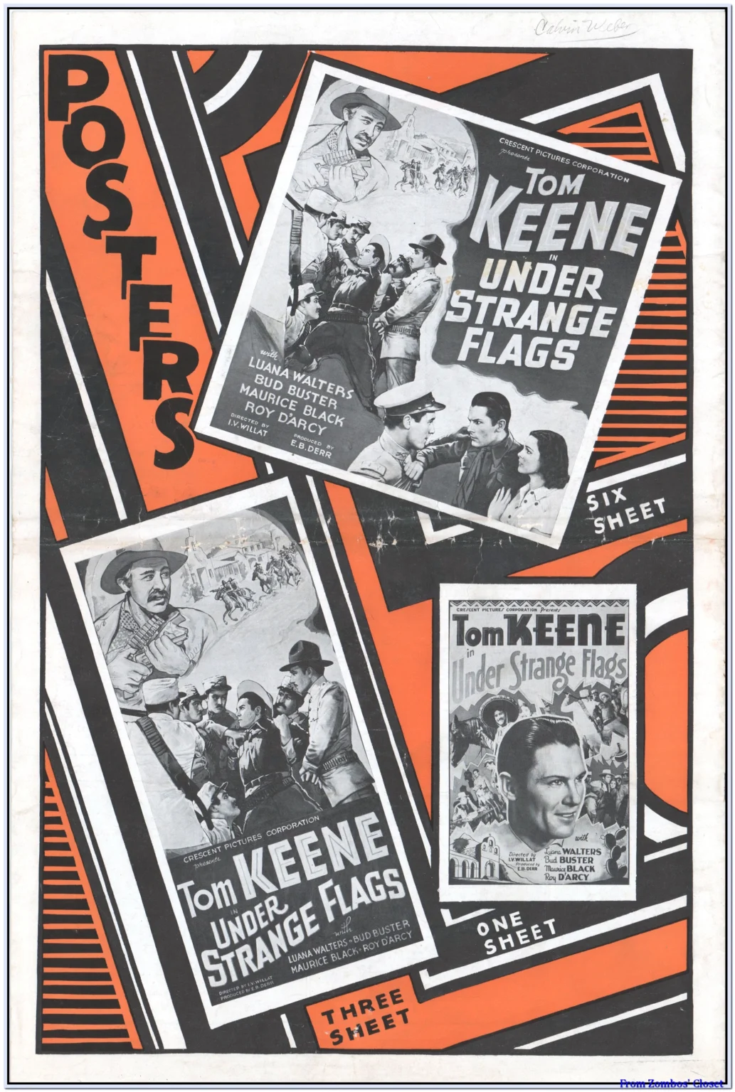 Under Strange Flags Tom Keene 1937 Under Strange Flags Tom Keene 1937
