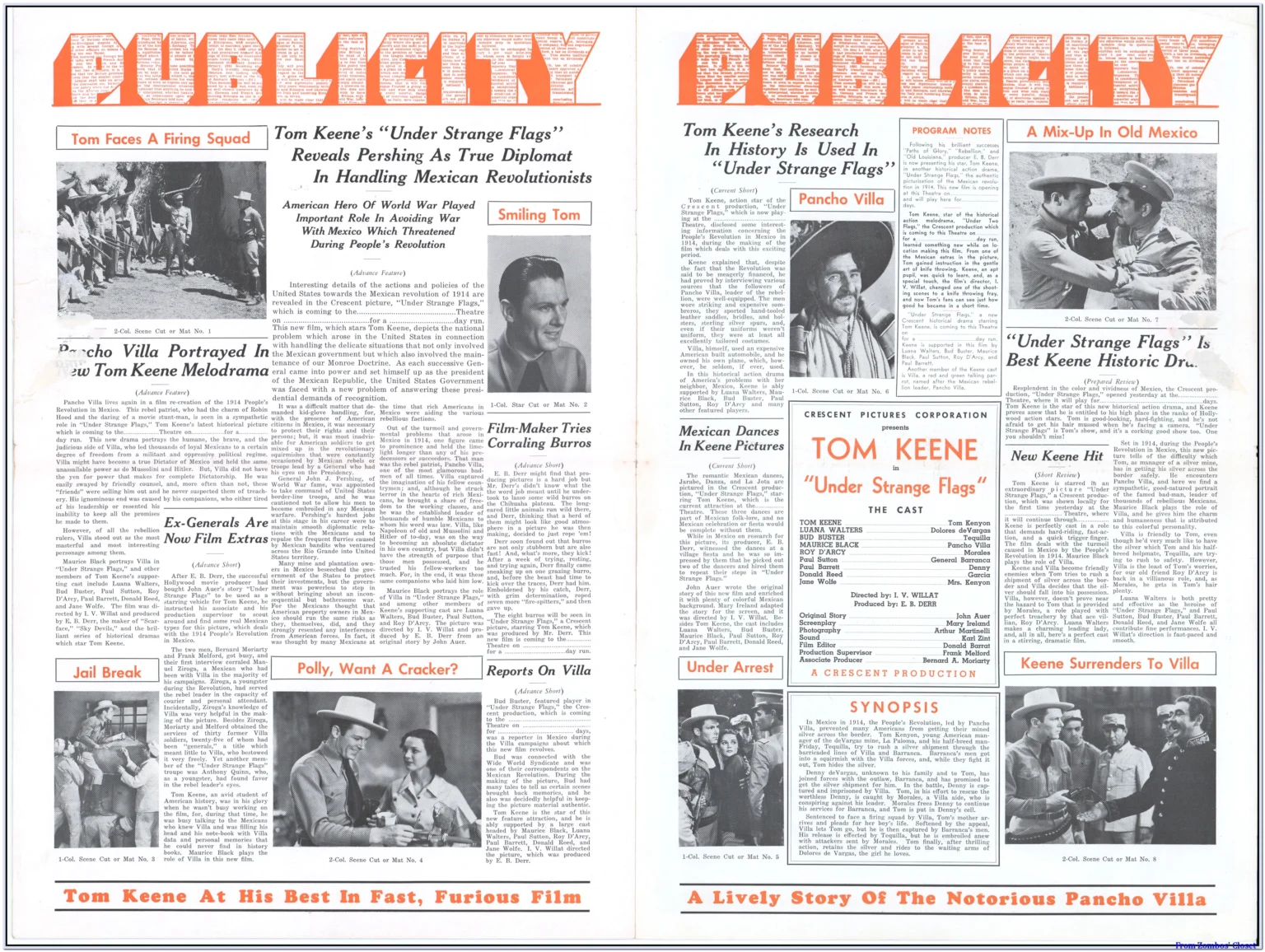 Under Strange Flags Tom Keene 1937 Under Strange Flags Tom Keene 1937